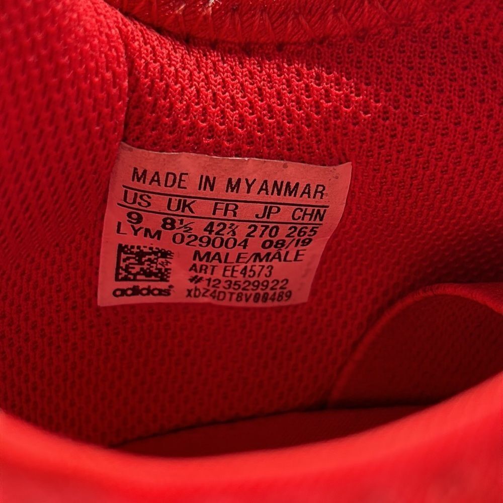 Adidas red, X_PLR  Size 9 - Picture 8 of 9